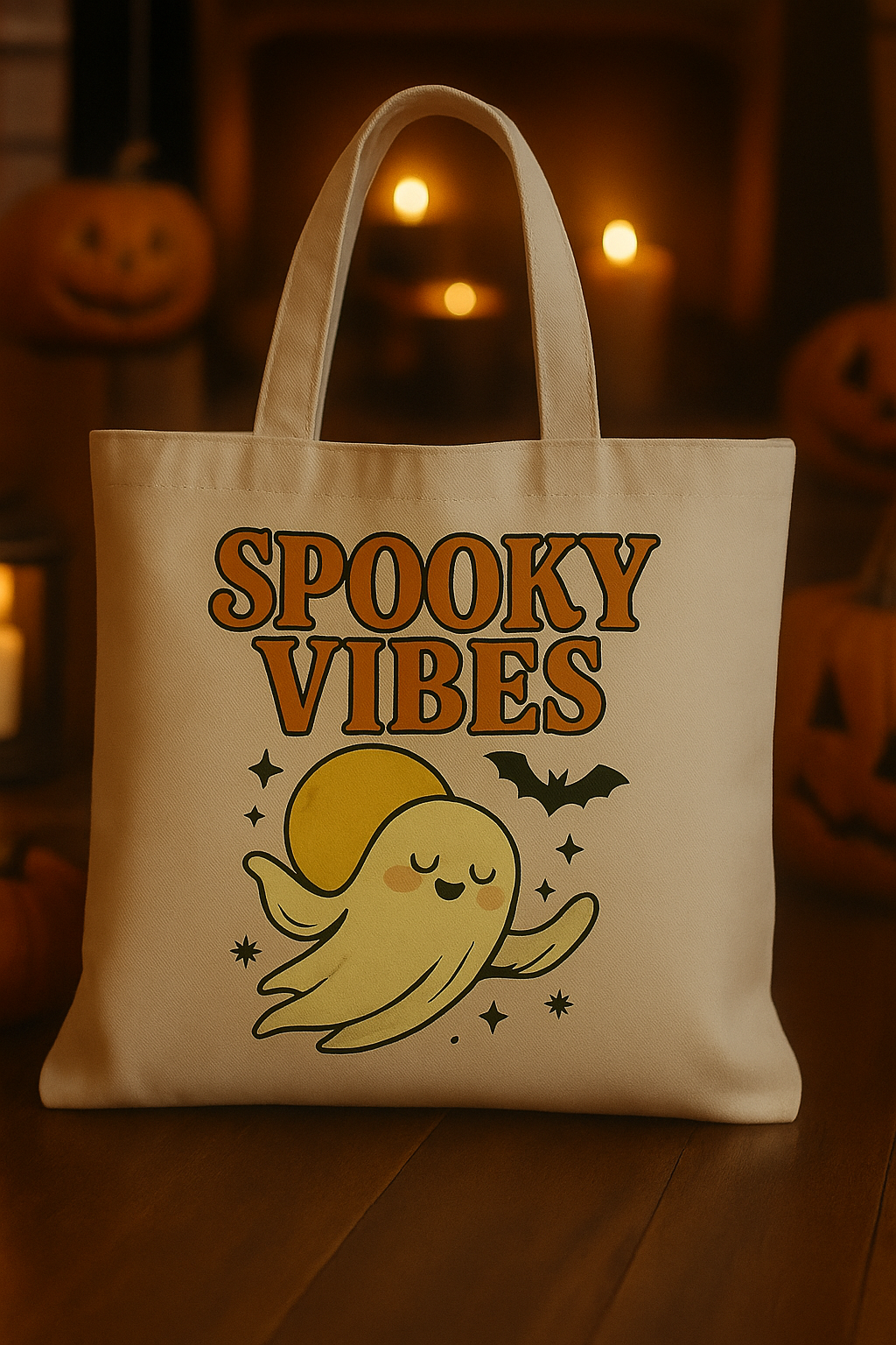 Personalized Halloween Trick-Or-Treat Bag/Custom Name Tote