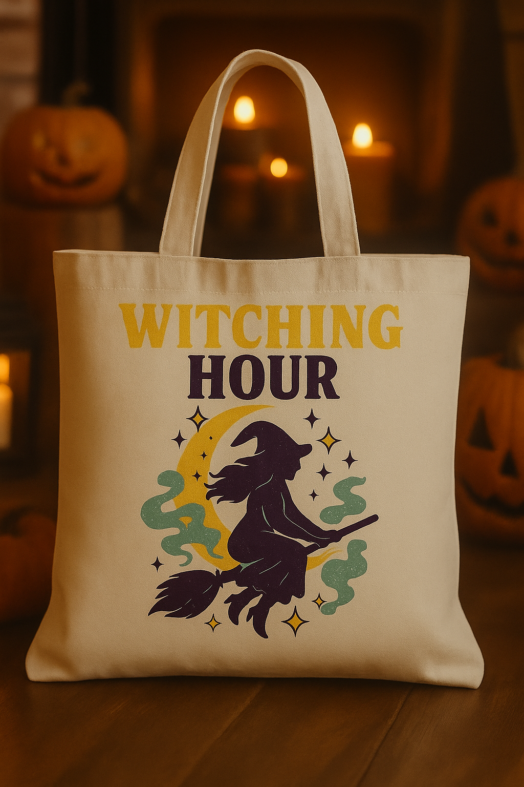 Personalized Halloween Trick-Or-Treat Bag/Custom Name Tote