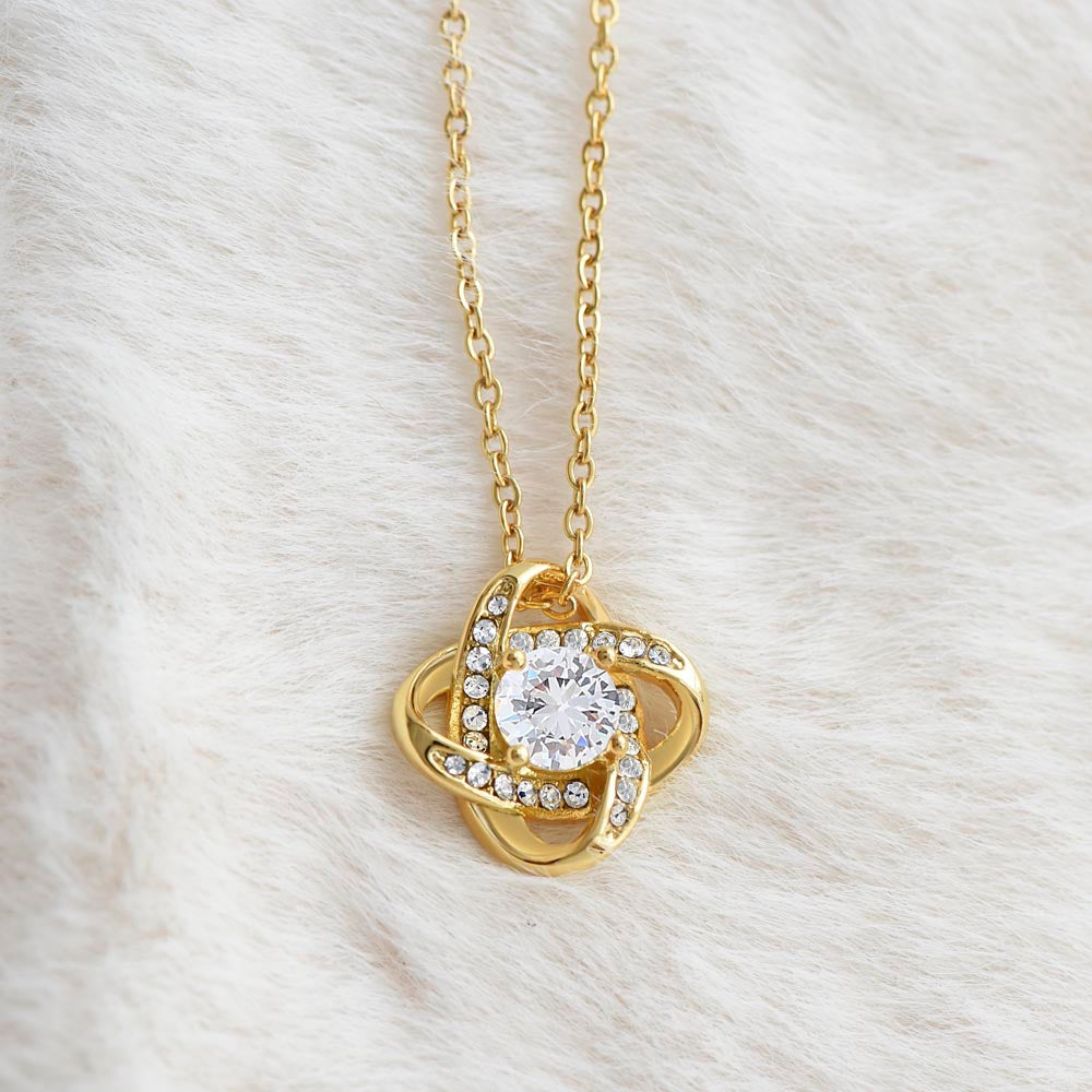 Apology Gift For Her-I'm Truly sorry-Love Knot Necklace