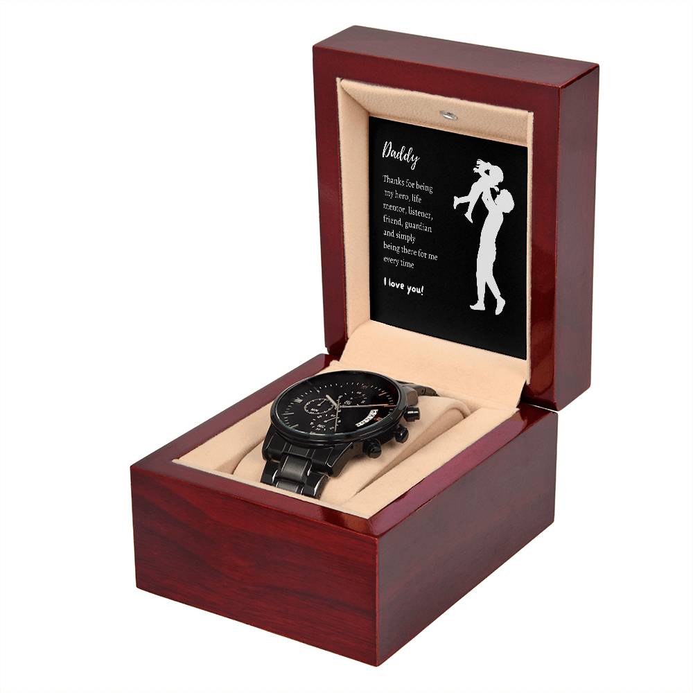 To My Daddy Gift Watch