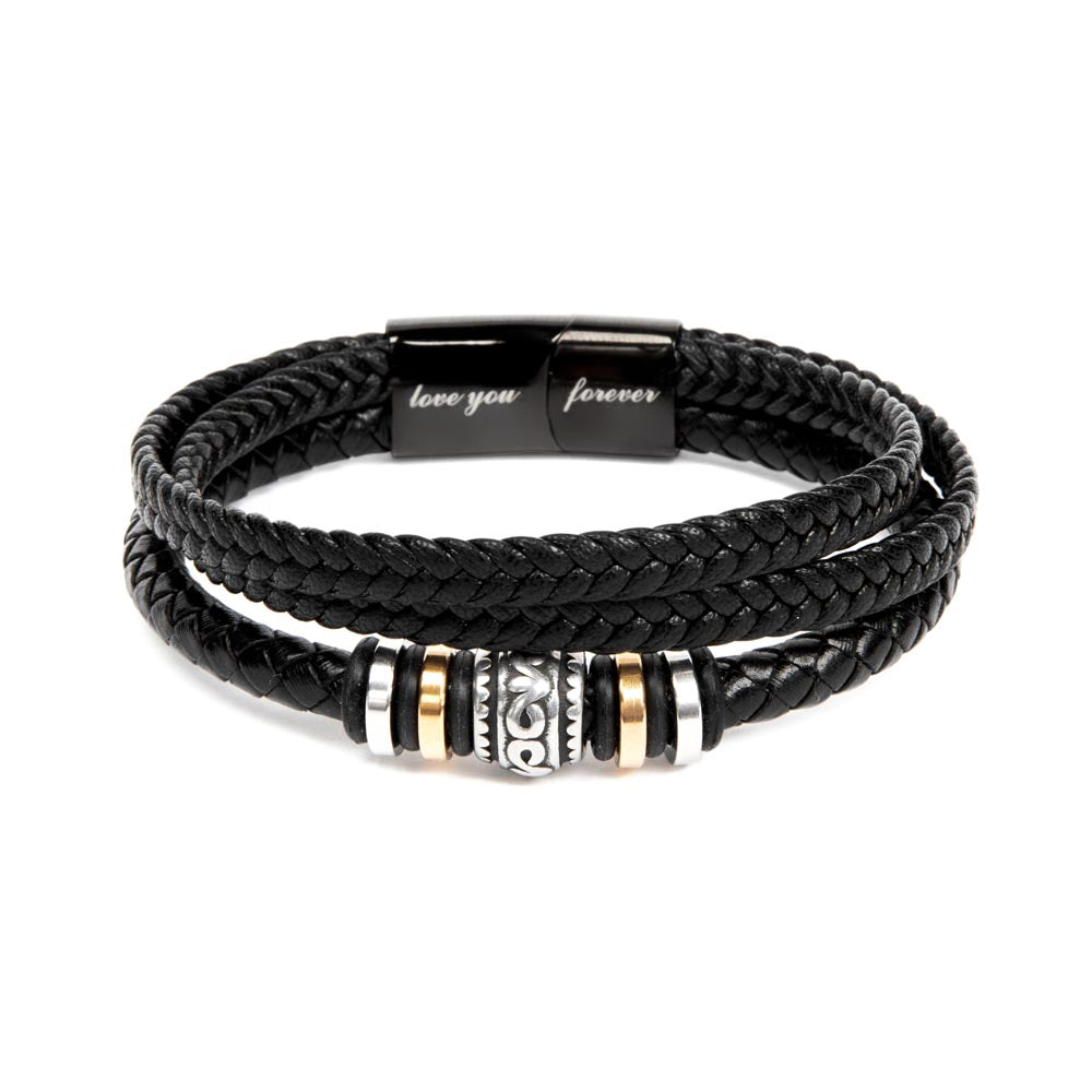 Best Dad Ever- Love You Forever Bracelet