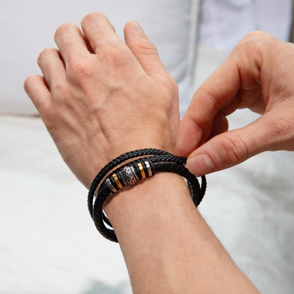 Best Dad Ever- Love You Forever Bracelet