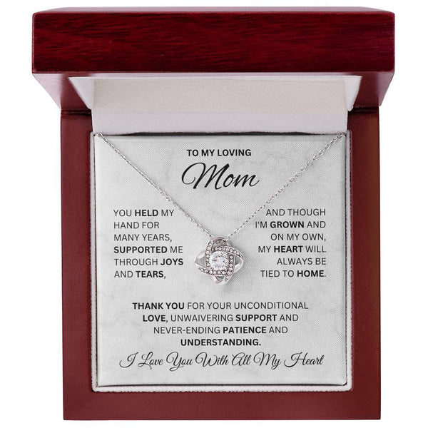 Cherished Love Knot Necklace