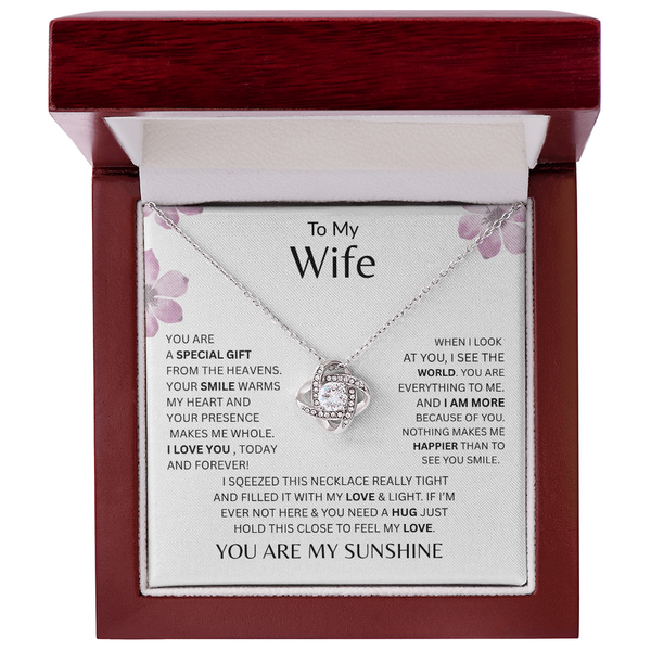 Heartfelt Love Knot Necklace