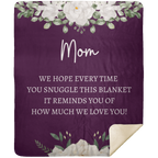 Mom blanket 30X40 Eng