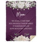 Mom blanket 30X40 Eng
