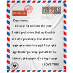 Letter Blanket for MOM