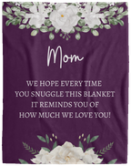 Mom blanket 30X40 Eng