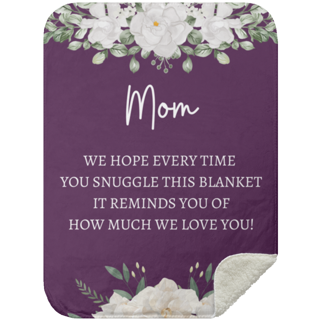 Mom blanket 30X40 Eng