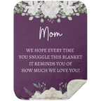 Mom blanket 30X40 Eng