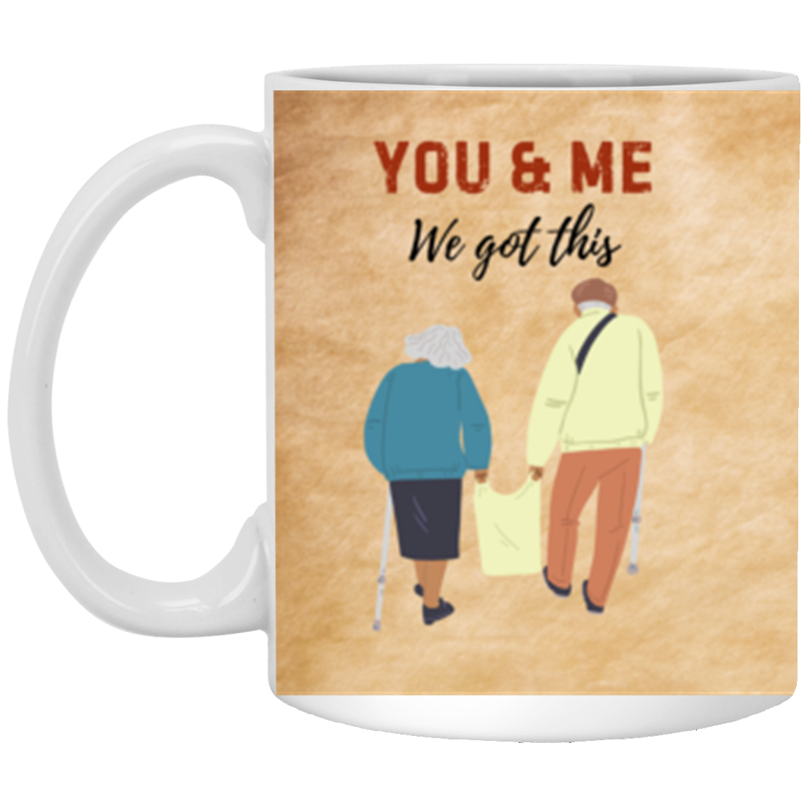You & Me 11 oz Mug You & Me 11oz White Mug