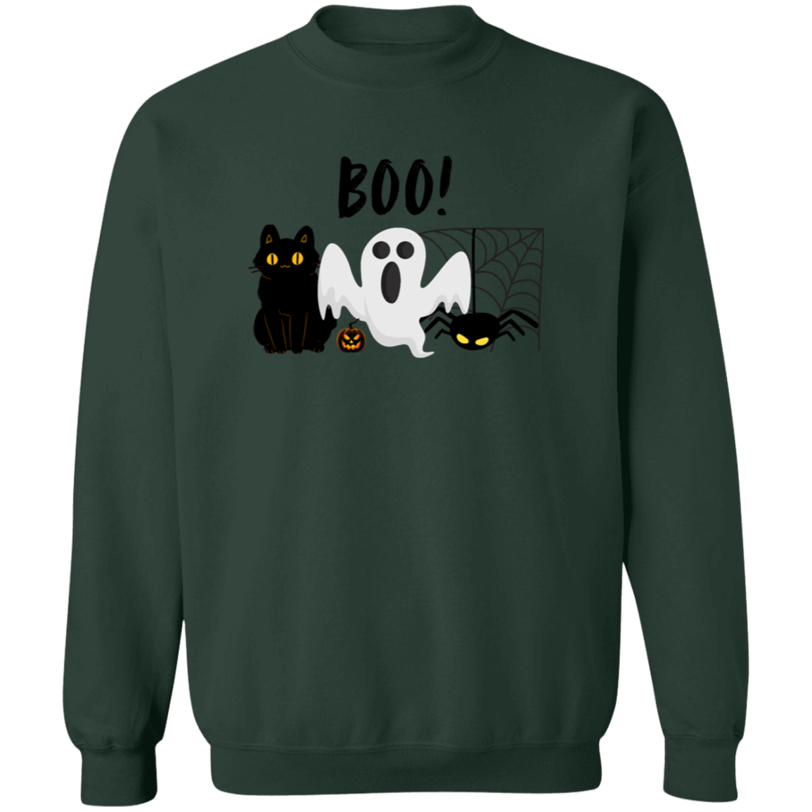 Boo- Halloween  Sweatshirt