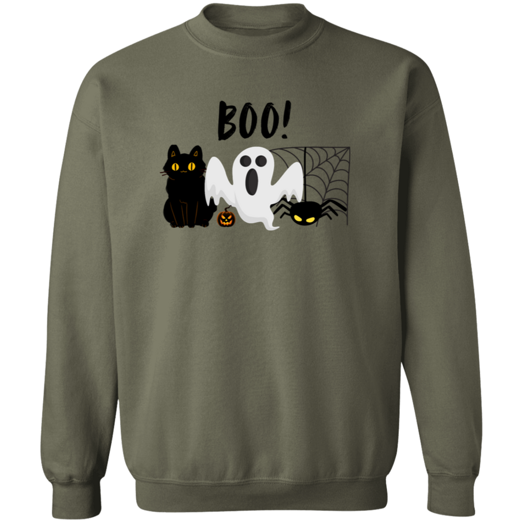 Boo- Halloween  Sweatshirt
