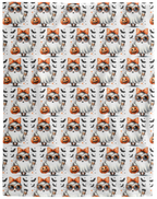 Girly Ghost Halloween Blanket