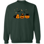 Cats and Jack-O-Lantern Sweatshirt