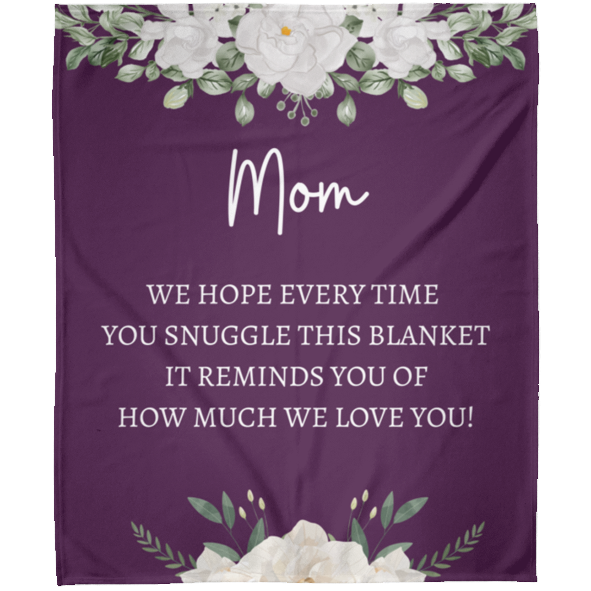 Mom blanket 30X40 Eng