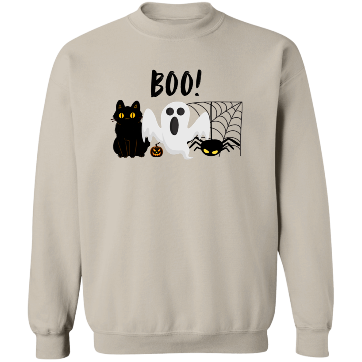 Boo- Halloween  Sweatshirt