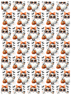 Girly Ghost Halloween Blanket