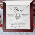 To My Love/ You're the Greatest/ Forever Love Necklace