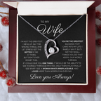 My Wife/You're the Greatest/Forever Love Necklace