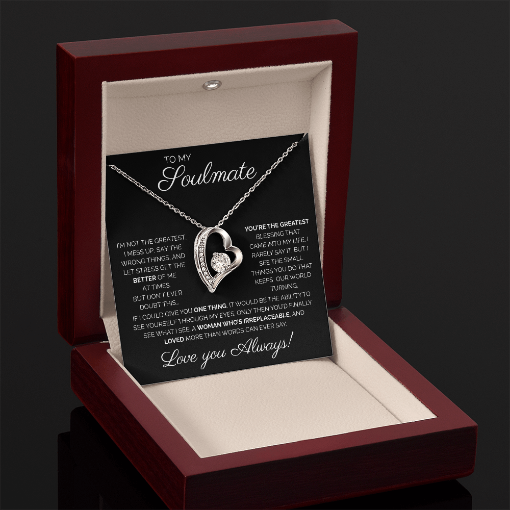 My Soulmate/ You're the greatest/Forever Love Necklace