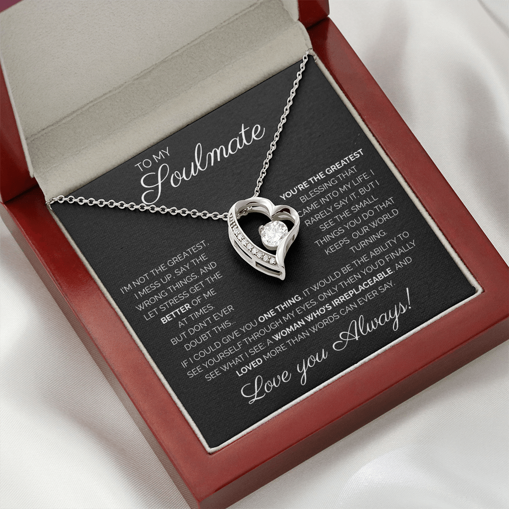 My Soulmate/ You're the greatest/Forever Love Necklace