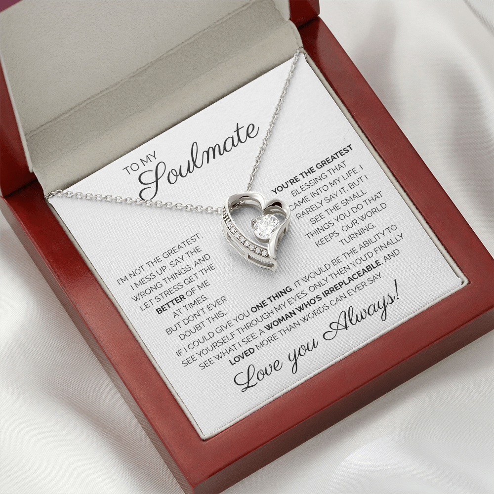 My Soulmate/ You're The Greatest/ Forever love Necklace