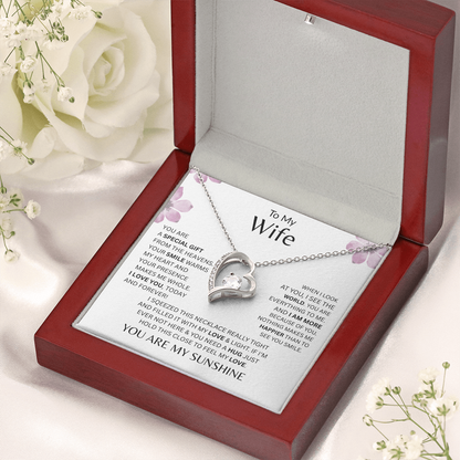 My Wife/ You Are A Special Gift From Heaven/ Forever Love Necklace