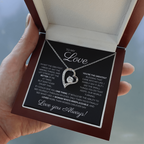 To My Love/ You're the Greatest/ Forever Love Necklace