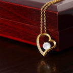 To My Beautiful Wife -You're The Best Thing That Ever Happened To Me - Forever Love Necklace