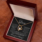 To My Love/ You're the Greatest/ Forever Love Necklace