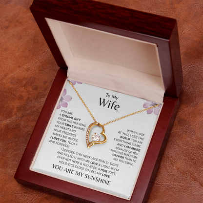My Wife/ You Are A Special Gift From Heaven/ Forever Love Necklace