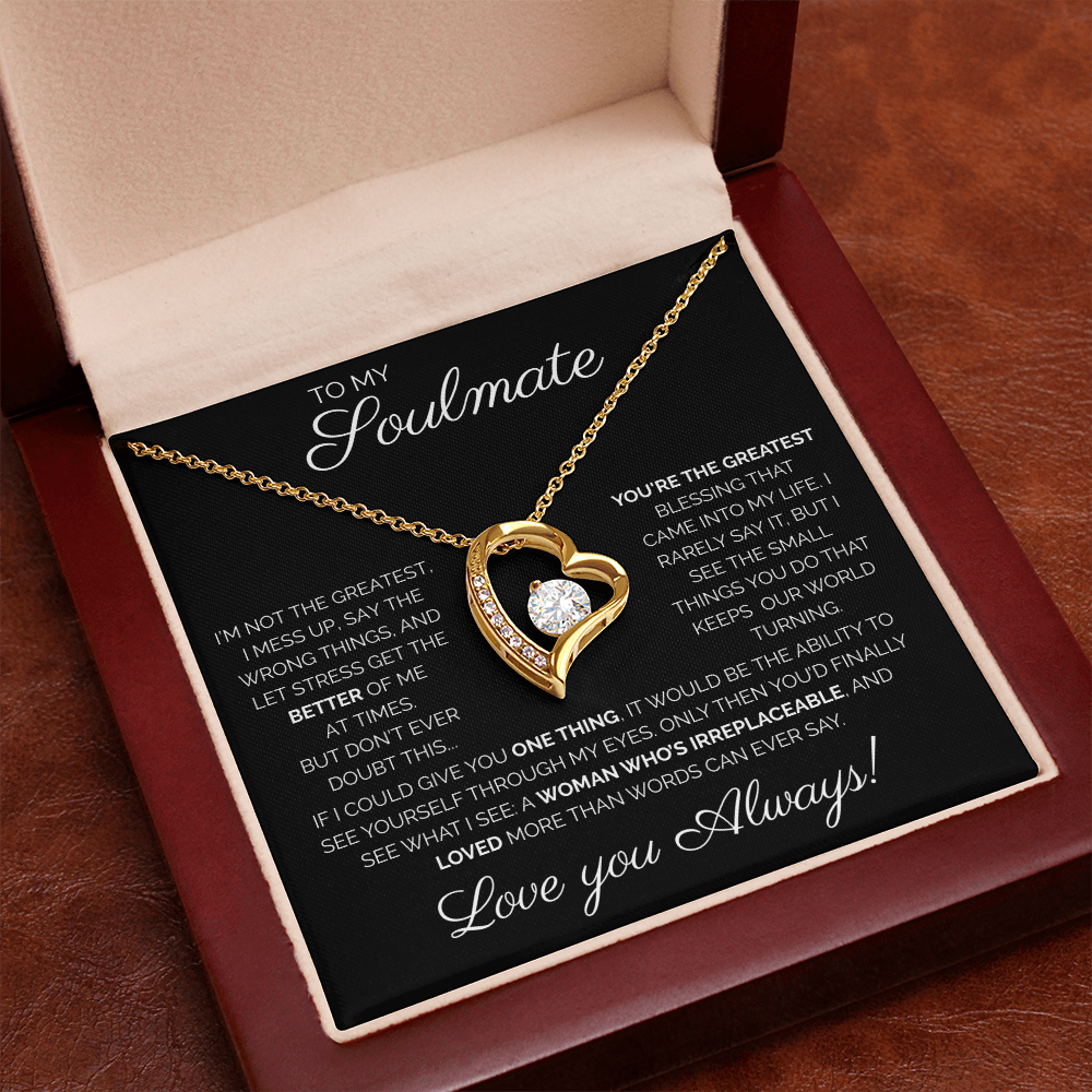 My Soulmate/ You're the greatest/Forever Love Necklace