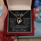 My Wife/You're the Greatest/Forever Love Necklace