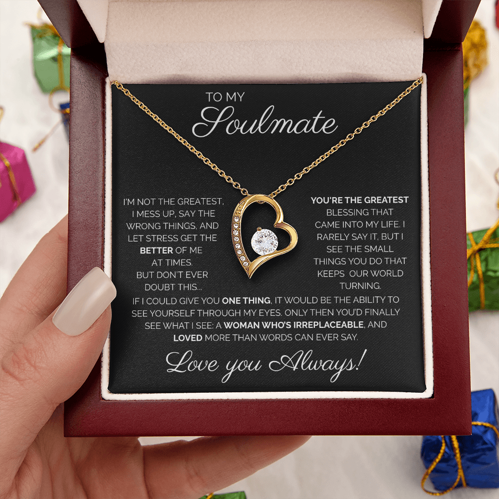 My Soulmate/ You're the greatest/Forever Love Necklace