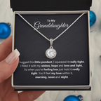To My Granddaughter-Eternal Hope Necklace