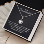 To My Granddaughter-Eternal Hope Necklace