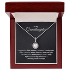 To My Granddaughter-Eternal Hope Necklace