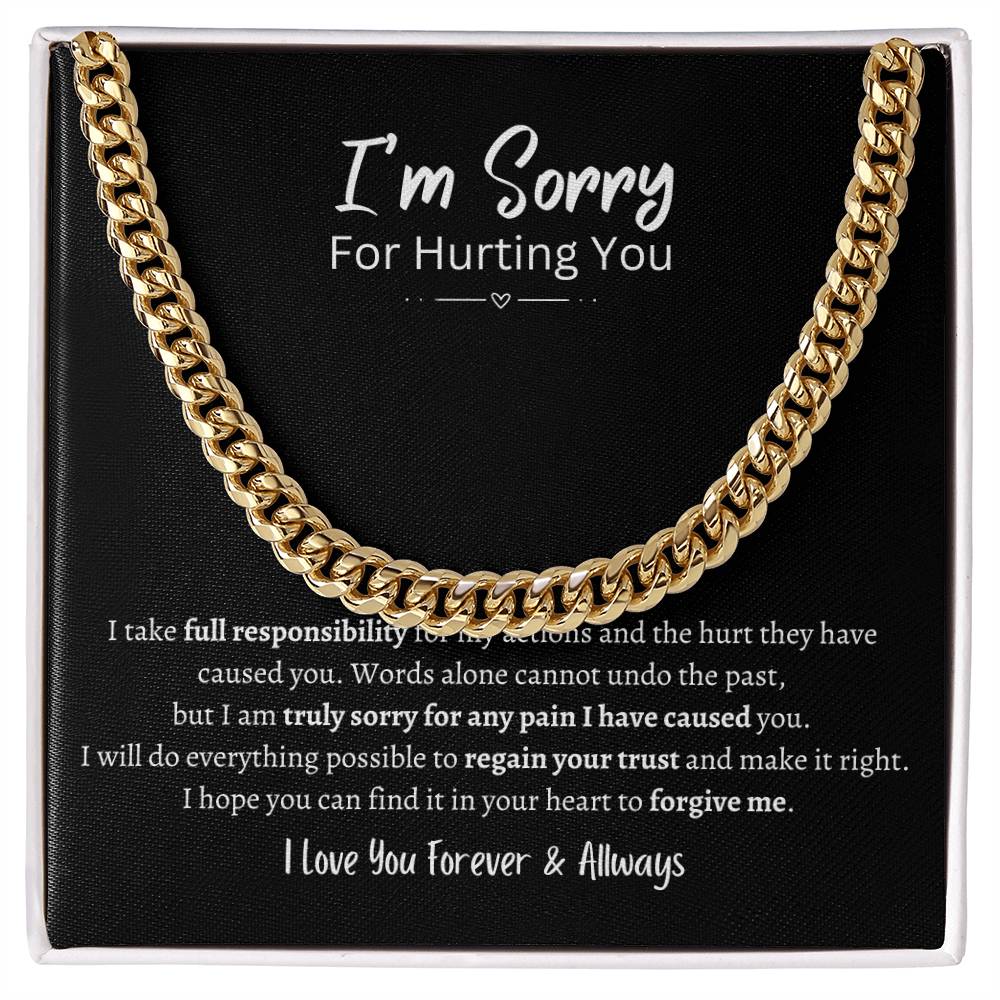 I'm Sorry Necklace
