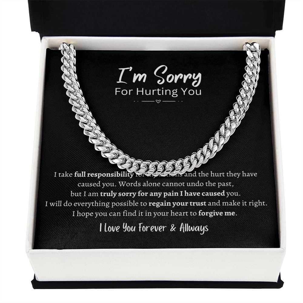 I'm Sorry Necklace
