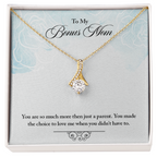 To My Bonus Mom-Alluring Beauty Necklace