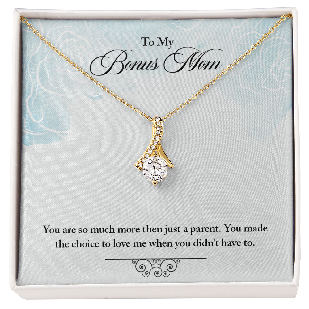 To My Bonus Mom-Alluring Beauty Necklace