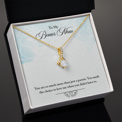 To My Bonus Mom-Alluring Beauty Necklace