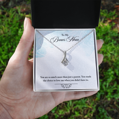 To My Bonus Mom-Alluring Beauty Necklace
