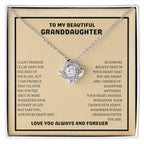 To My Beautiful Granddaughter