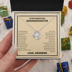 To My Beautiful Granddaughter