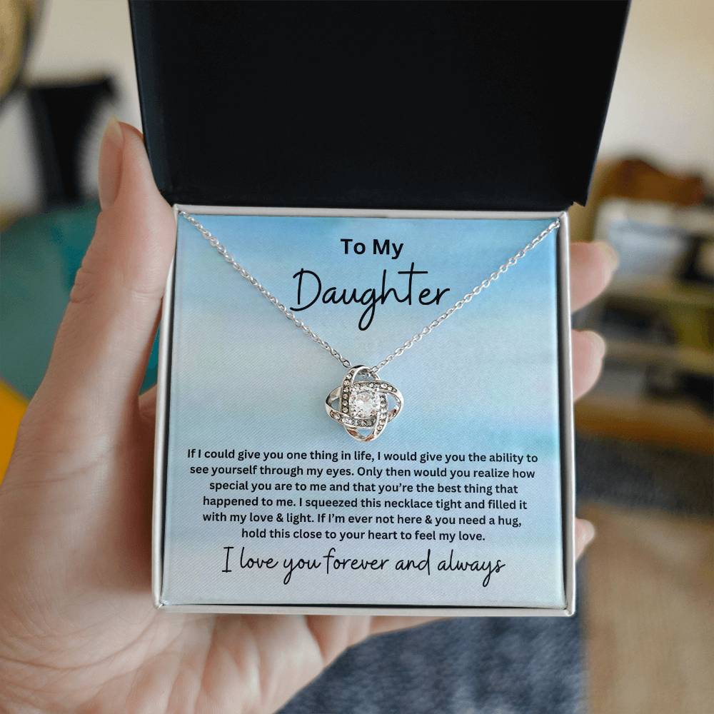 To My Daughter Necklace