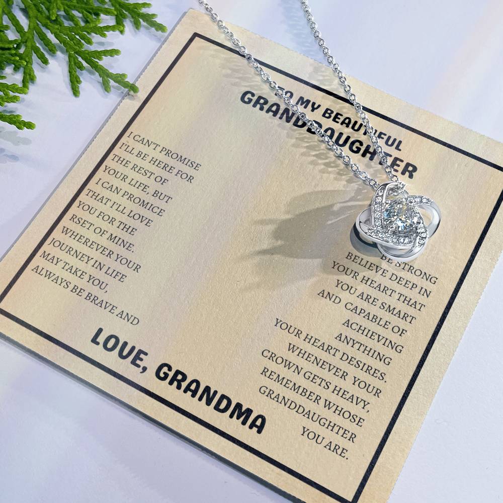 To My Beautiful Granddaughter