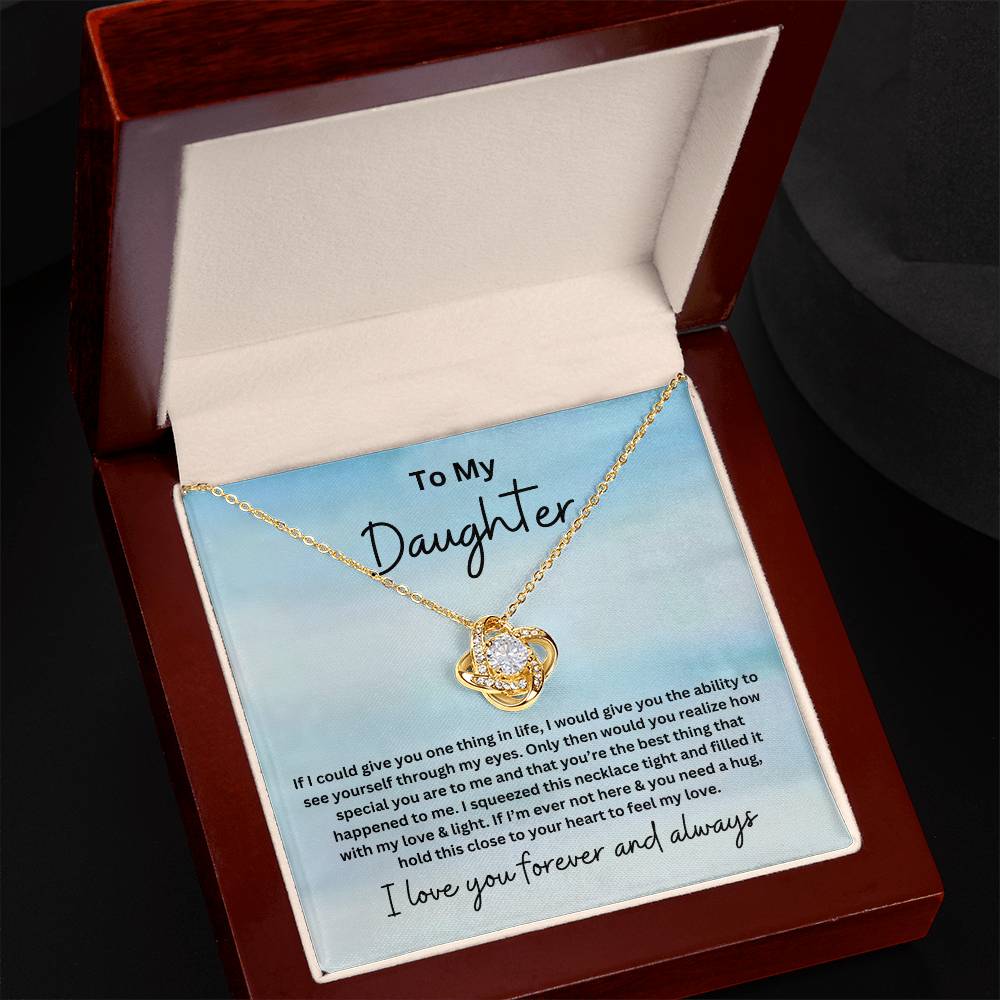 To My Daughter Necklace