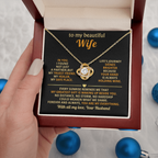 Beautiful Wife – Love Knot Necklace, A Gift of Forever Love